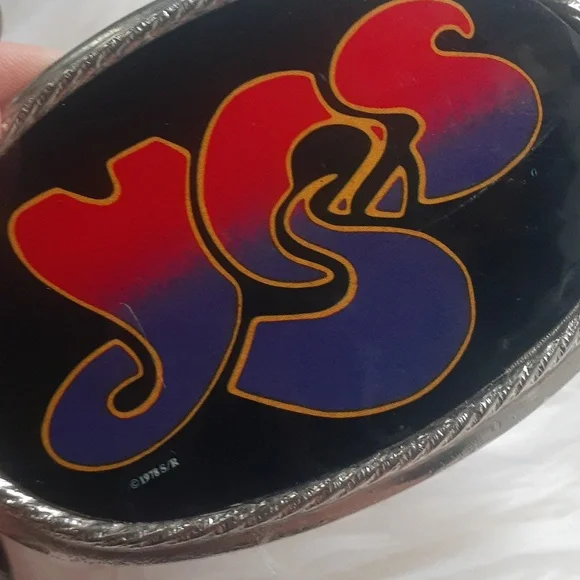 Vintage 1978 Yes Belt Buckle